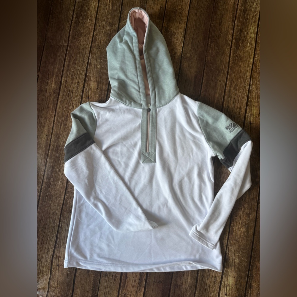 ⛳️ FootJoy (FJ) Women’s Hooded Pullover PGA West Logo Size Medium